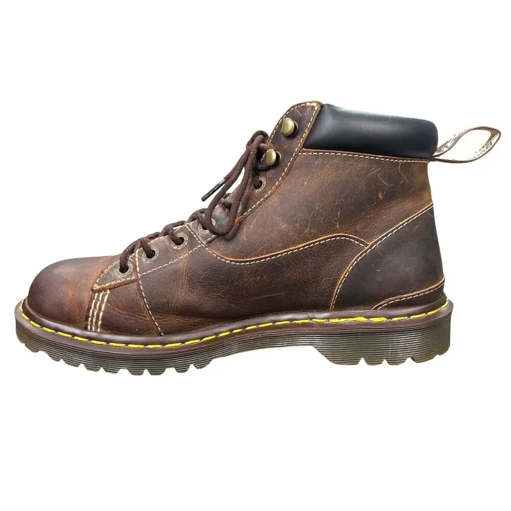 Dr. Marten's Unisex Alderton Brown Leather Chukka Boot Size M 10 W 11